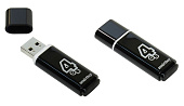   4Gb, USB2.0 SmartBuy Glossy series Black (SB4GBGS-K)