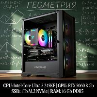 Компьютер Intel Core Ultra 5 245KF 14*4.2 ГГц/8Gb RTX5060/16Gb DDR5/SSD 1Tb/650W/ARGB