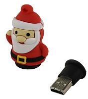 Носитель информации 32Gb, USB 2.0 Smartbuy Wild series  Санта-S (SB32GBSantaS)