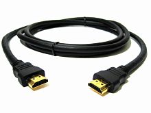 Кабель HDMI-HDMI  7.5m Cabelexpert (CC-HDMI4L-7.5M), v2.0, позол.контакты, экран, черный, пакет