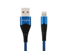 USB кабель для iPhone 8 pin 1.0м VIXION (K26ii) (синий) (GS-00006390)