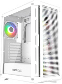  Powercase Ultimate White, Tempered Glass, 4x120mm ARGB fans, ARGB HUB, , ATX (CUW-A4)