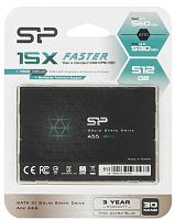 Твёрдотельный накопитель 0512,0 Gb SSD Silicon Power A55 Ace (SP512GBSS3A55S25), 560/530 МБ/с