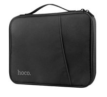 Сумка для ноутбука HOCO, Simple, GT2, 10,9", ткань, на молнии, цвет: чёрный