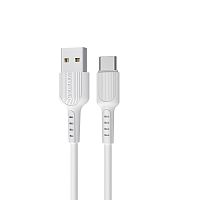 USB кабель micro USB BOROFONE BX16 Белый (9482)