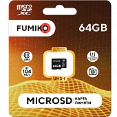   Transflash(MicroSDHC)64Gb FUMIKO   C10 UHS-I !!!