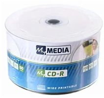 Диск  CD-R 700Mb MyMedia (69206) 52x Bulk (50 дисков) Wide Printable