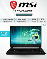 Ноутбук MSI Cyborg 15 (15.6", IPS, Intel Core 5 210H 4.8ГГц, 8 ядер 16ГБ DDR5, 1000ГБ SSD, RTX 5060 8Gb Free DOS) C2WF-015XRU