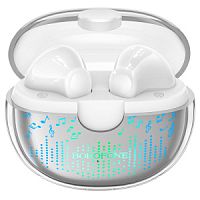 Наушники внутриканальные Borofone BW15, Colorful True, Bluetooth, цвет белый